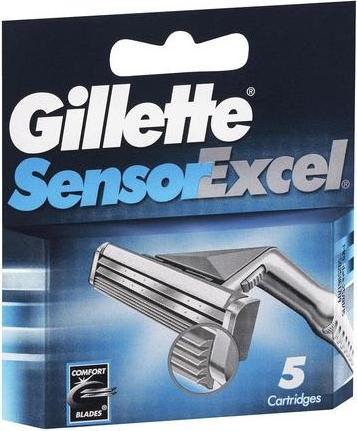 Actual product image Gillette Sensor Excel Wymienne Ostrza Do Maszynki Do Golenia 5szt (5 x)