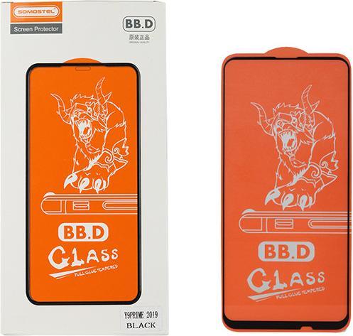 Produktbild Somostel Glas Iphone 11 Flach Gehärtet 9h Schwarzer Rahmen 6,1 Zoll 9d (1 Stück, Apple iPhone 11)