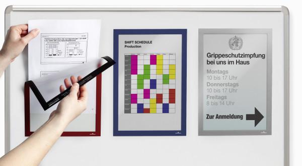Produktbild Durable 498823 - A4 - Silber - Matte - Hochformat/Querformat - 236 mm - 323 mm