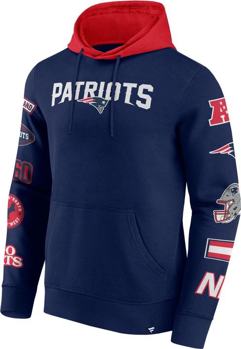 Fanatics New England Patriots NFL Sleeve Prints Hoody - XL (XL)