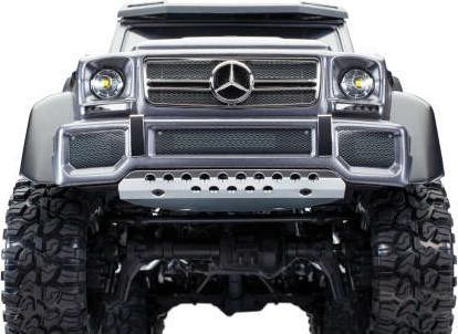 Actual product image Traxxas CRAWLER TRX-6 1:10 6WD EP RTR MERCEDES G63 AMG 6x6 - SILVER WITHOUT charger and WITHOUT battery (RTR Ready-to-Run)