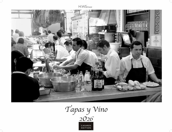 Image du produit Tapas y Vino 2026 L 42x55 cm (Allemand)