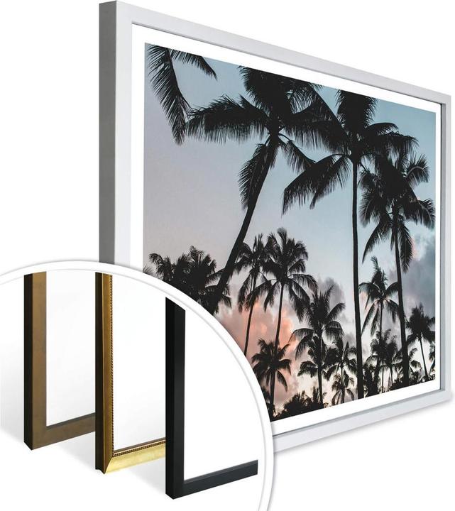 Produktbild Trenddeko Sunset and Palms (50 x 40 cm)