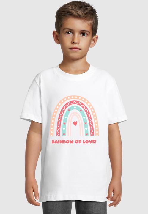 Image du produit Merchcode Kids Rainbow of Love - Basic Tee - 185139 (158)