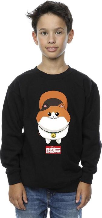 Immagine prodotto Disney Big Hero 6 Baymax Kitten Face Felpa Ragazzi (140, 146)