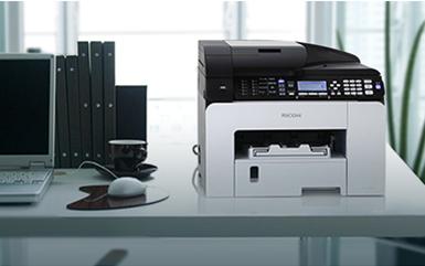 Actual product image RICOH SG 3110SFNW Geljet (Ink, Colour)