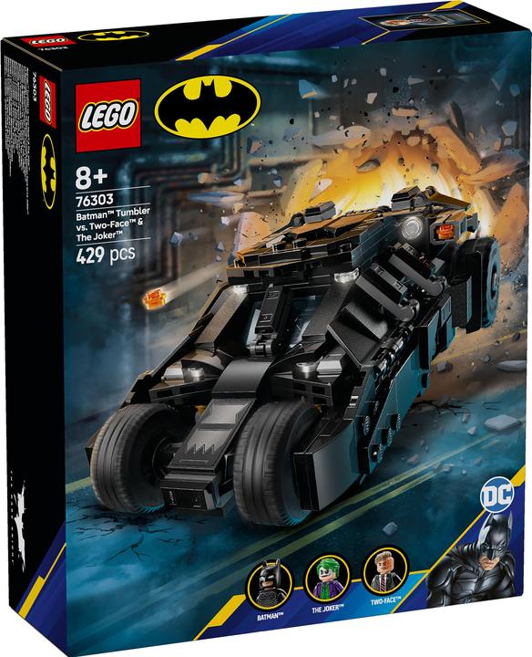 Actual product image LEGO Batman Tumbler vs. Two Face & The Joker (76303, LEGO DC)