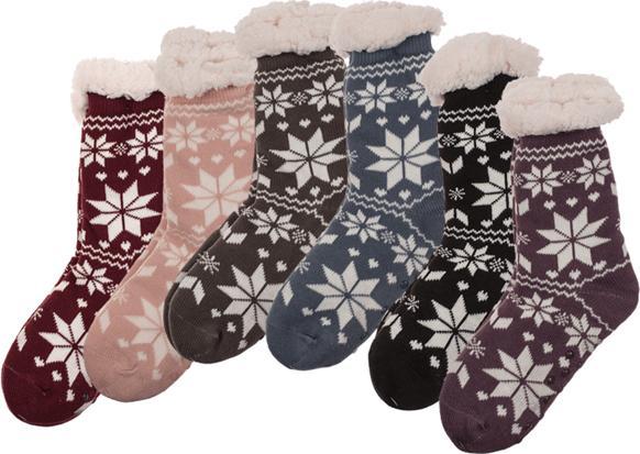 Image du produit Sombo Chaussettes confortables pour femme Ice Flower (Une unité par pack, 36 - 42)