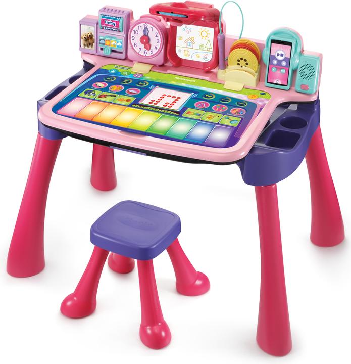 Productafbeelding VTech 5-in-1 Magisch Bureau roze (Duits)