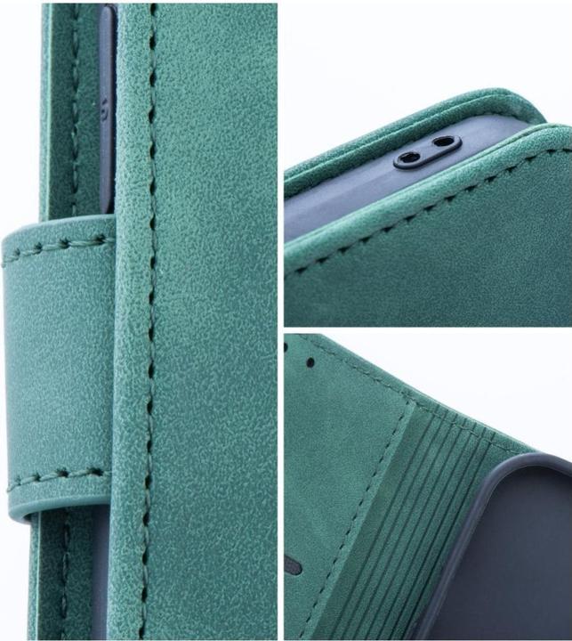 Produktbild OEM Back panel cover TENDER Book Case for SAMSUNG A15 4G / A15 5G green (Samsung Galaxy A15 5G)