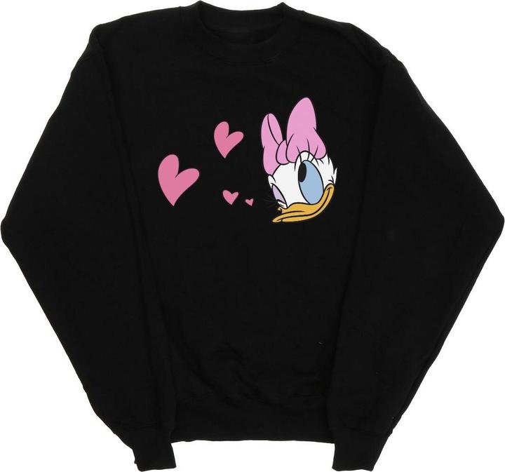 Disney Daisy Duck Kisses Sweatshirt (L)