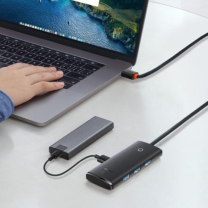 Immagine prodotto Baseus Lite Series (USB-A, 4 Porti)