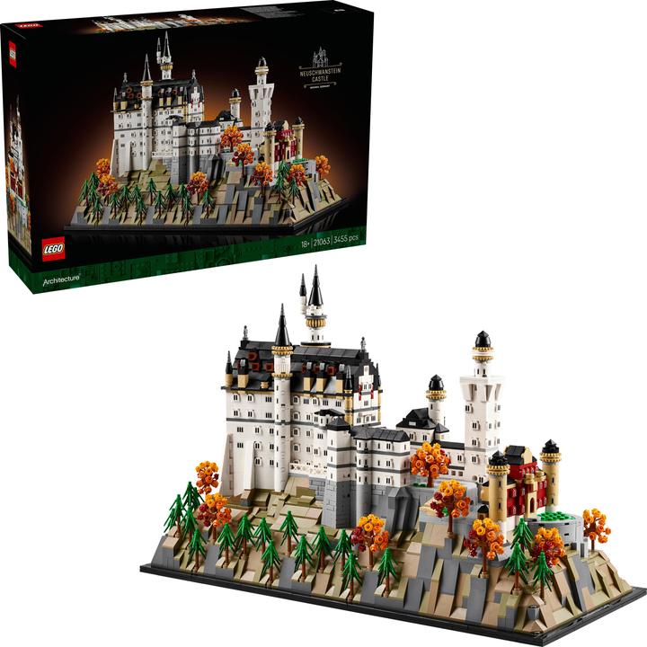 Produktbild LEGO Schloss Neuschwanstein (21063, LEGO Architecture)