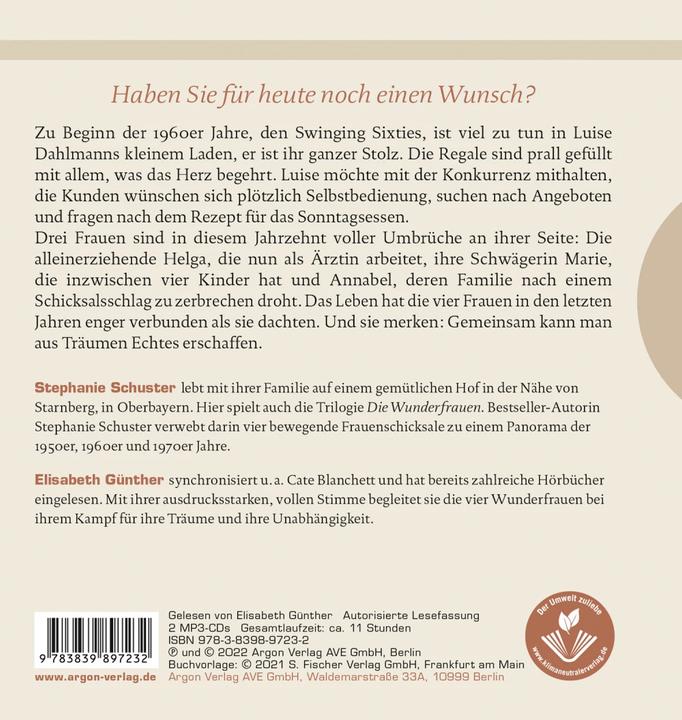 Produktbild Die Wunderfrauen (Stephanie Schuster, Elisabeth Günther, Deutsch)
