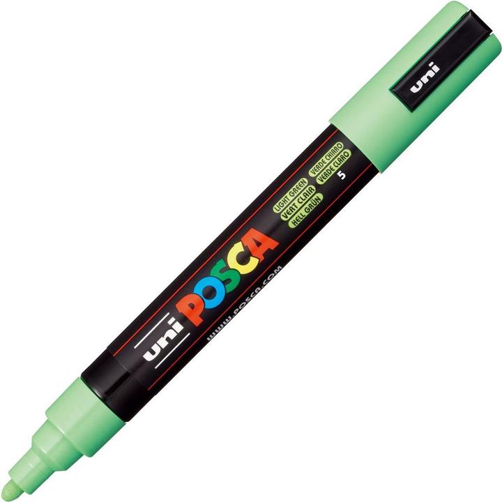 Immagine prodotto Posca Marchio PC-5M a punta tonda (Verde, 2.50 mm, 1 x)