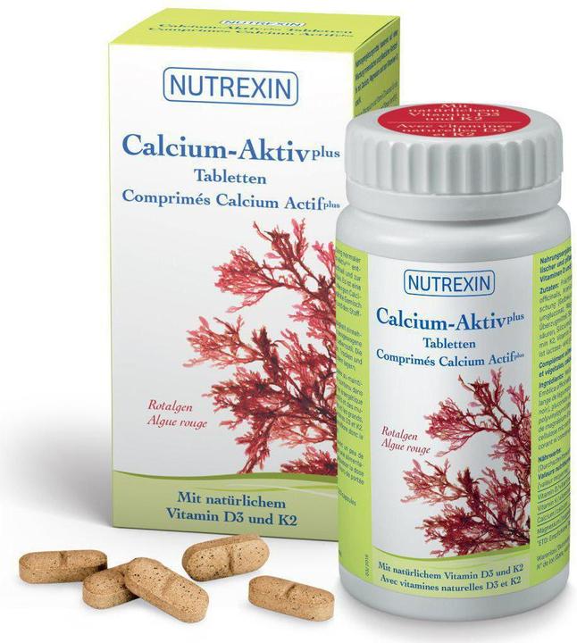 Image du produit Nutrexin Calcium actif plus comprimés (120 pièce(s), Cachets, 150 g)