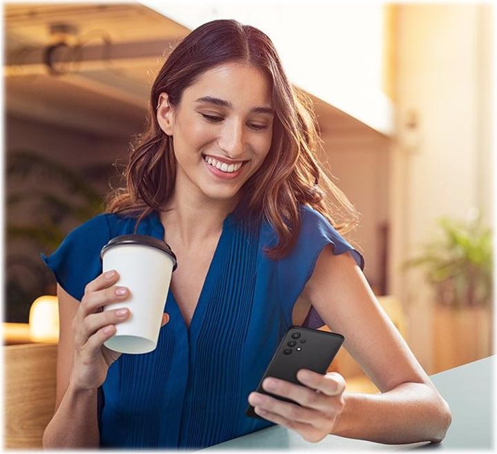 Immagine prodotto Samsung Galaxy A32 EE Enterprise Edition (128 GB, Nero, 6.40", Doppia SIM, 64 Mpx, 4G)