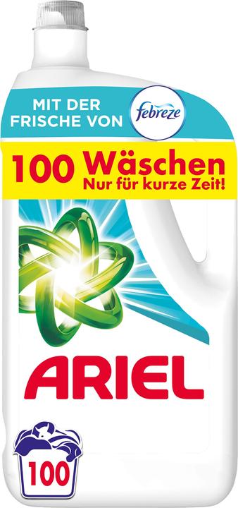 Actual product image Ariel Febreze fragrance (100 Washing cycles, Liquid)