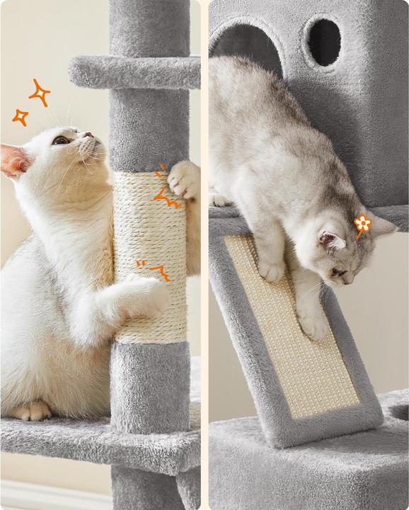 Immagine prodotto Feandrea Cat Spa (206 cm, Grigio)