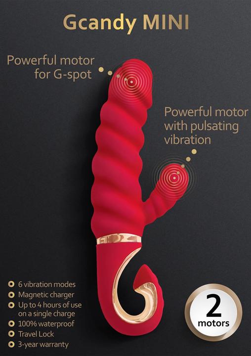 Actual product image Gvibe Gcandy Mini Chili Coral
