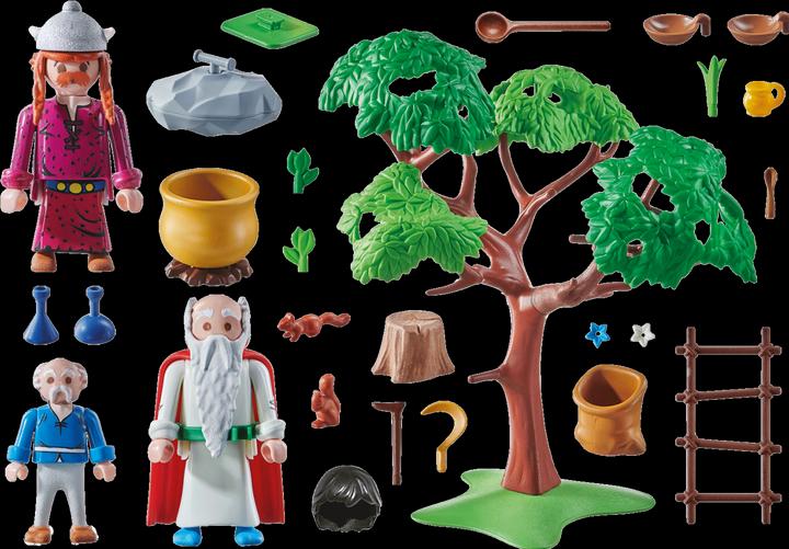 Actual product image Playmobil Getafix with magic potion (70933, Playmobil Asterix)