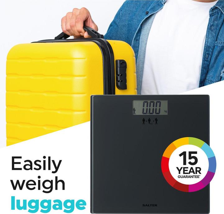 Produktbild Salter SA00300 GGFEU16 Add and Weigh Scale Black (180 kg)