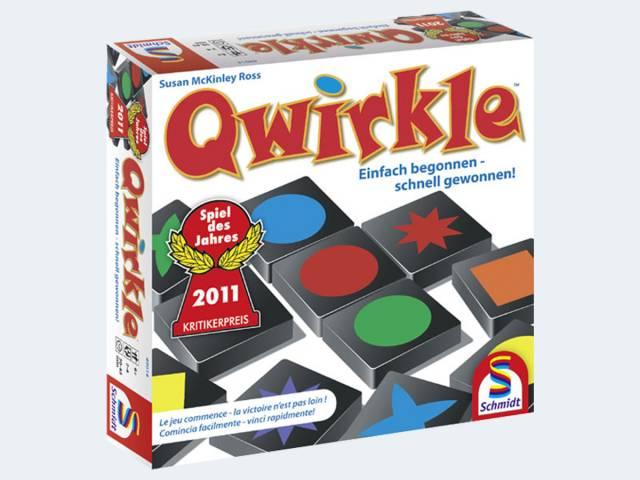 Actual product image Schmidt Spiele Qwirkle (German, French, Italian)