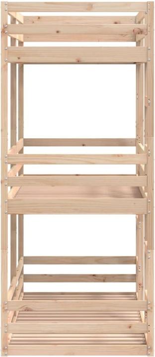Produktbild VidaXL Dreifach-Etagenbett (90 x 190 cm)