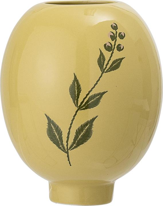 Image du produit Bloomingville Kwean Vase, Jaune, Stoneware