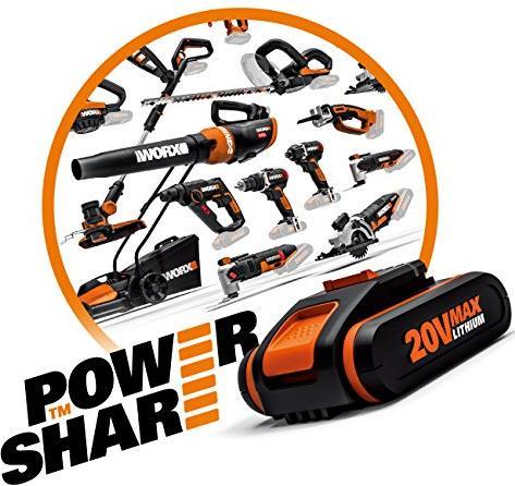 Actual product image Worx Jigsaw 20V WX550