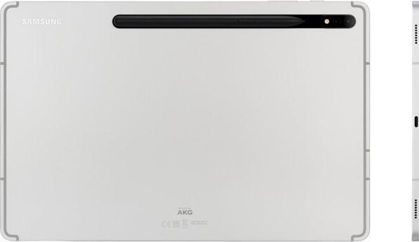 Actual product image Samsung Galaxy Tab S8+ (5G, 12.40", 256 GB, Silver)