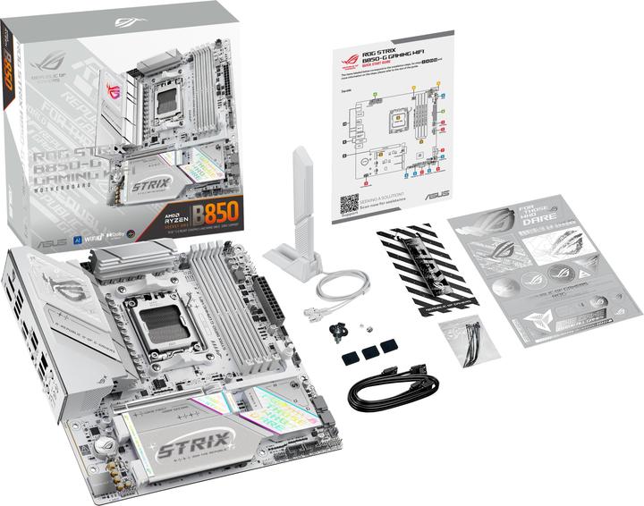 Actual product image ASUS ROG STRIX B850-G GAMING WIFI (AM5, AMD B850, mATX)