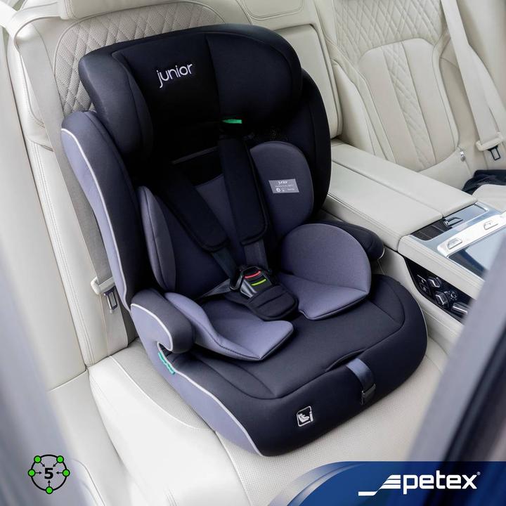 Produktbild Petex Supreme Plus 1151 ISOFIX schwarz HDPE nach ECE R129 Kindersitz Schwarz (Kindersitz, ECE R129/i-Size Norm)