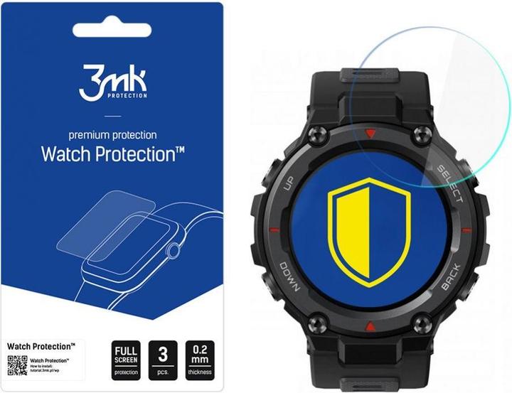 Image du produit 3MK Xiaomi Amazfit T-Rex Pro - Watch Protection? v. FlexibleGlass Lite