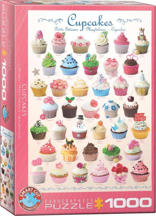 Immagine prodotto Eurographics Cupcakes (1000 pezzi)
