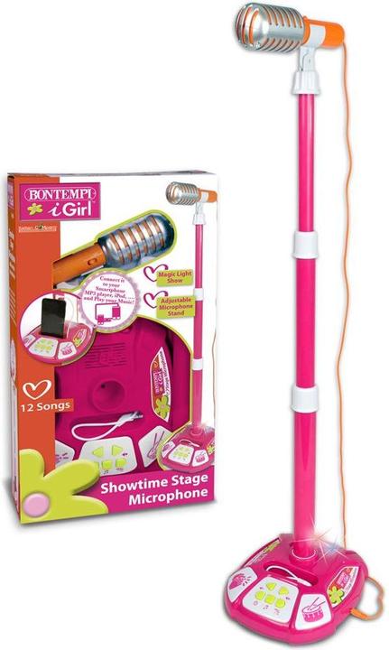 Actual product image Bontempi Vintage Stage Microphone Pink