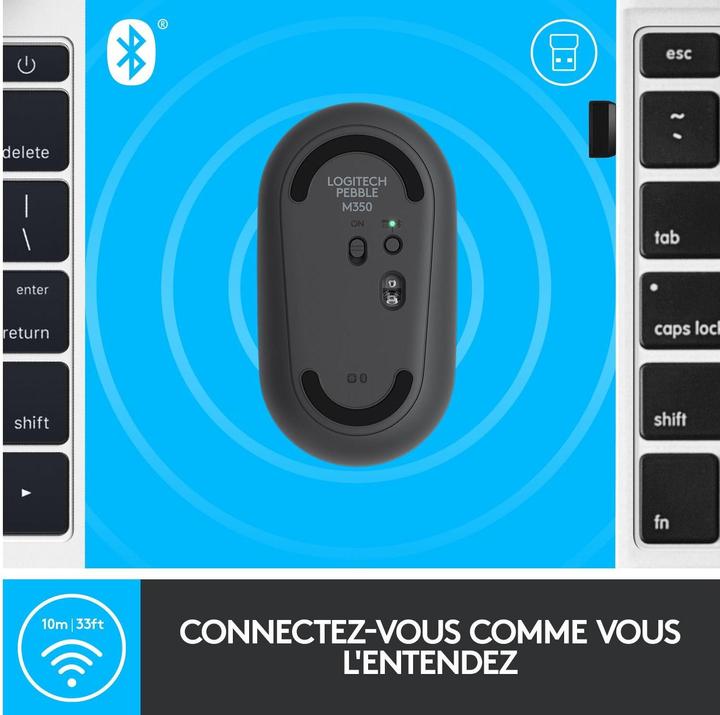 Actual product image Logitech Pebble M350 (Wireless)