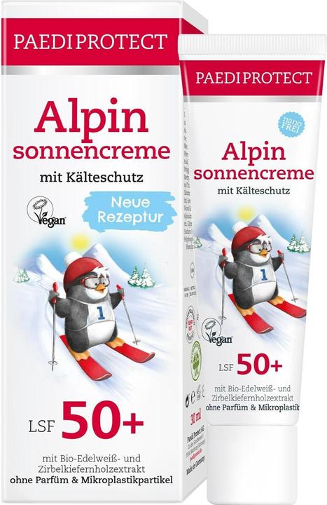 Actual product image Paediprotect Alpine sun cream (Suntan cream, SPF 50+, 30 ml, 50 g)