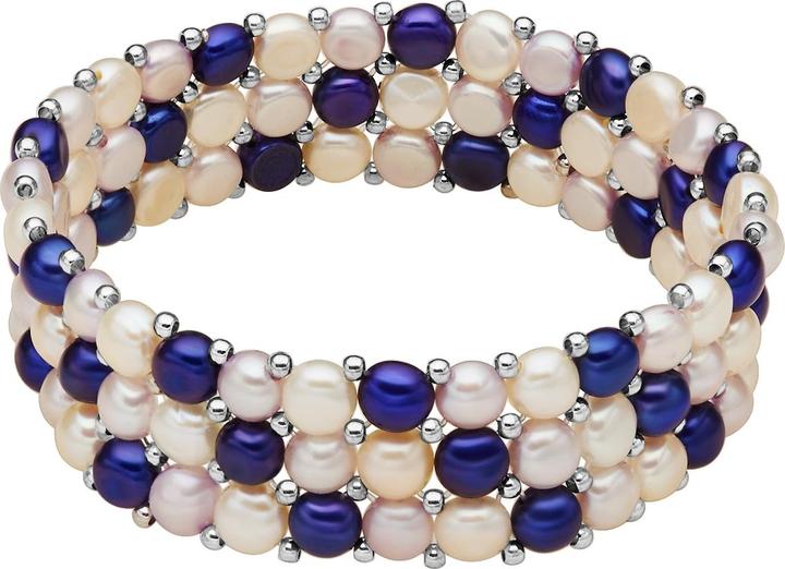 Immagine prodotto Lulu & Jane Ottone perla d'acqua dolce coltivata argento 19,0 cm - 33022 (19 cm, Ottone)