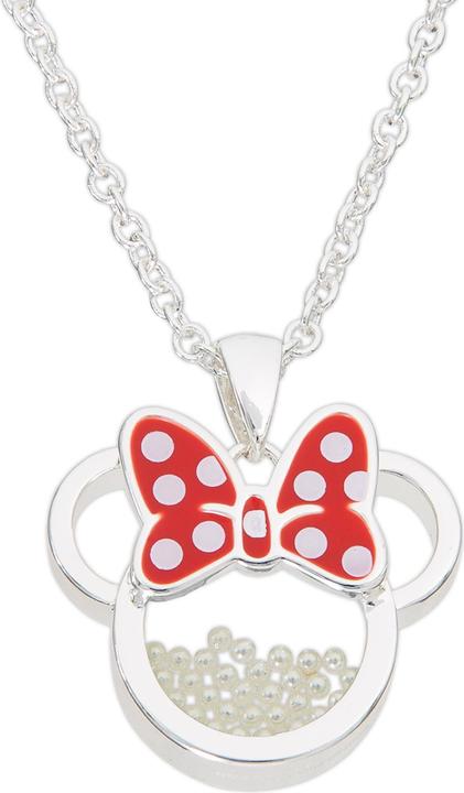 NoName MINNIE - Collier Anniversaire en Laiton Plaqué Argent - Juin (Sterling Silber)