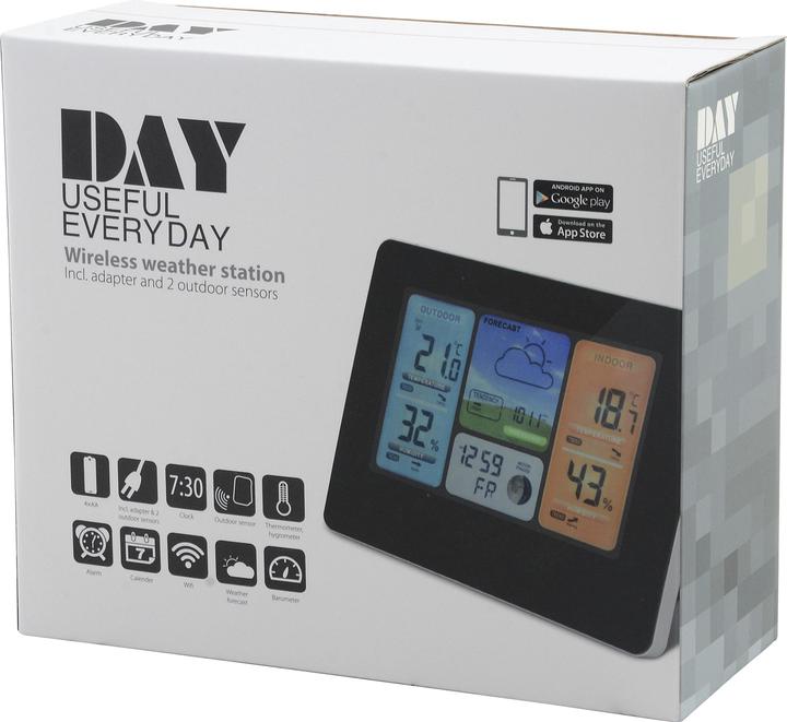Produktbild Schou Wetterstation kabellos mit Adapter