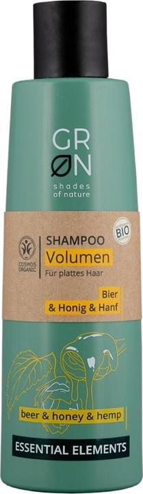 Actual product image GRN ESSENTIAL Shampoo Volumen Bier & Honig & Hanf (250 ml, Liquid shampoo)