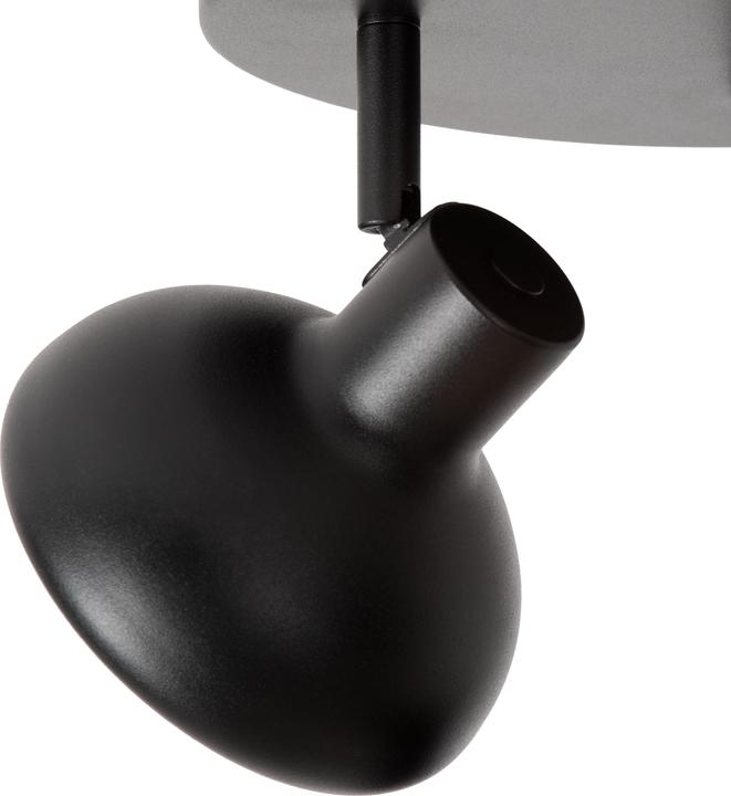 Produktbild Lucide SENSAS - Deckenstrahler - Ø 25,8 cm - 3xES111 - Schwarz 30997/13/30 (GU10)