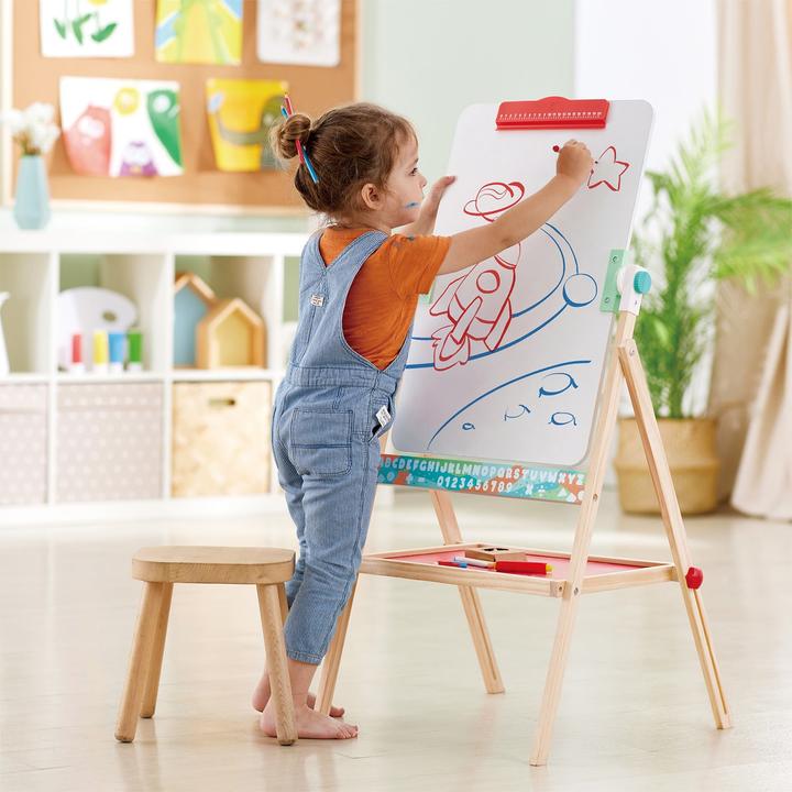 Actual product image Hape Rotating and folding easel