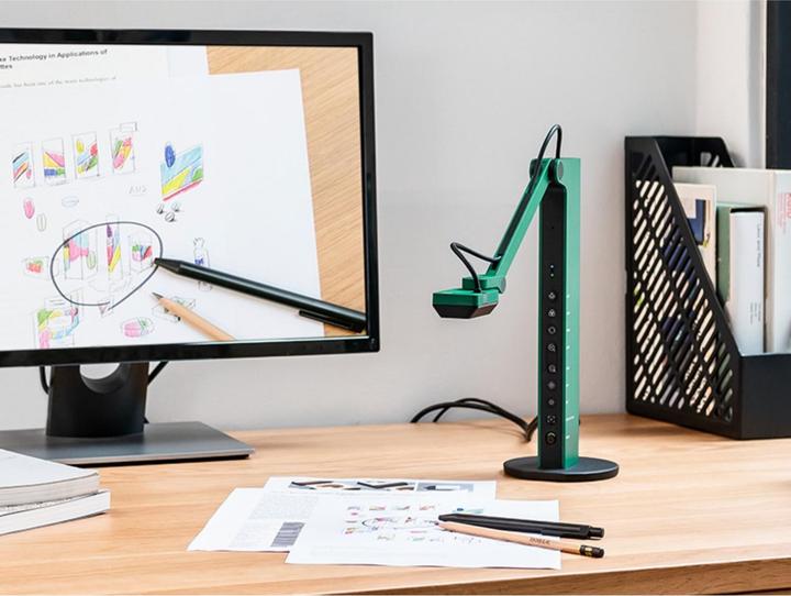 Actual product image Ipevo VZ-R HDMI/USB document camera (4K, 27 x 48 cm)
