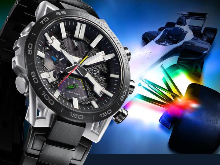 Image du produit Casio EQB-2000DC-1AER Edifice solaire 47mm 10ATM (Montre analogique, Chronographe, 47 mm)