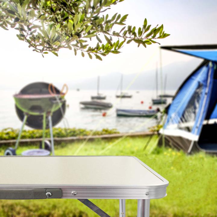 Produktbild Wiltec Toboli Campingtisch klappbar 180x60x70cm höhenverstellbar Klapptisch Camping