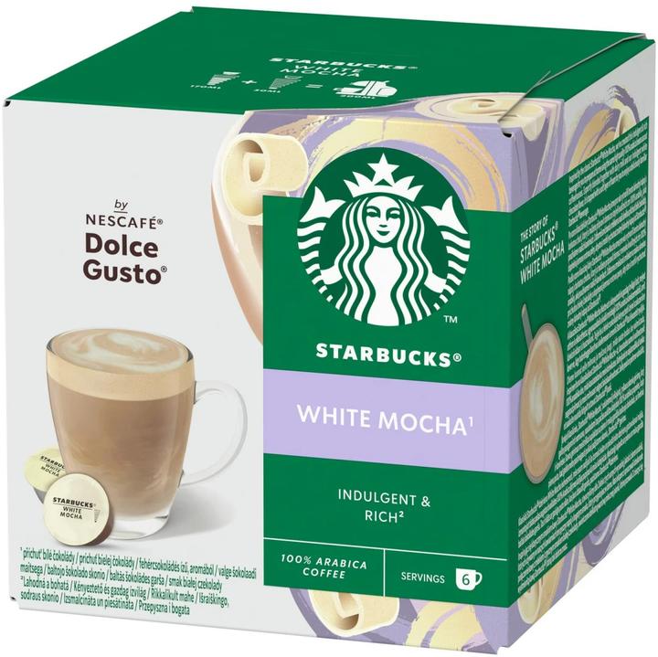 Actual product image Starbucks Vanilla Macchiato by Nescafé Dolce Gusto (6 x Port.)