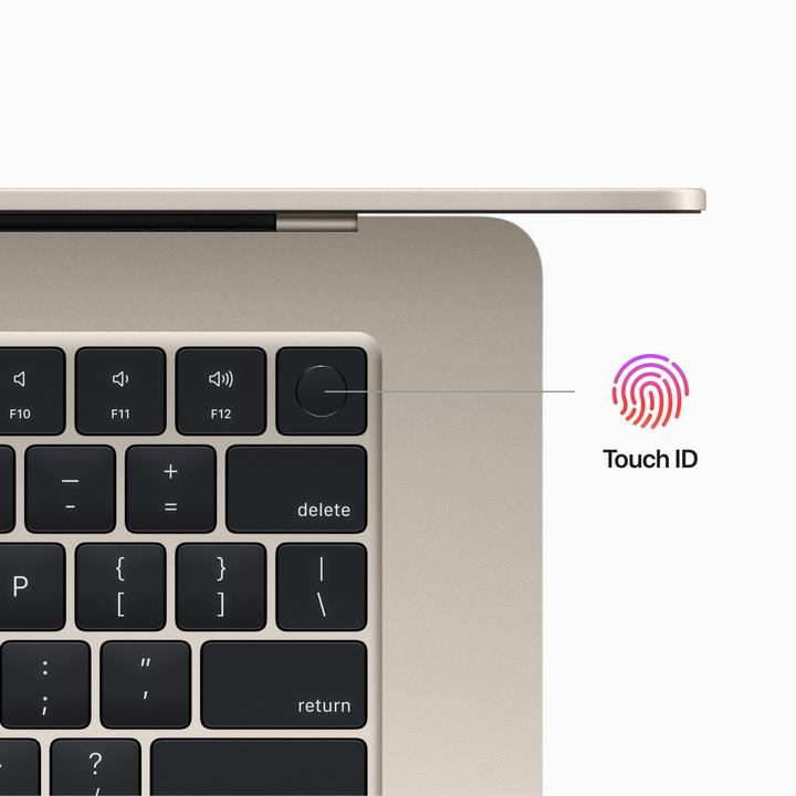 Actual product image Apple MacBook Air – 2023 (15", M2, 8 GB, 256 GB, CH)
