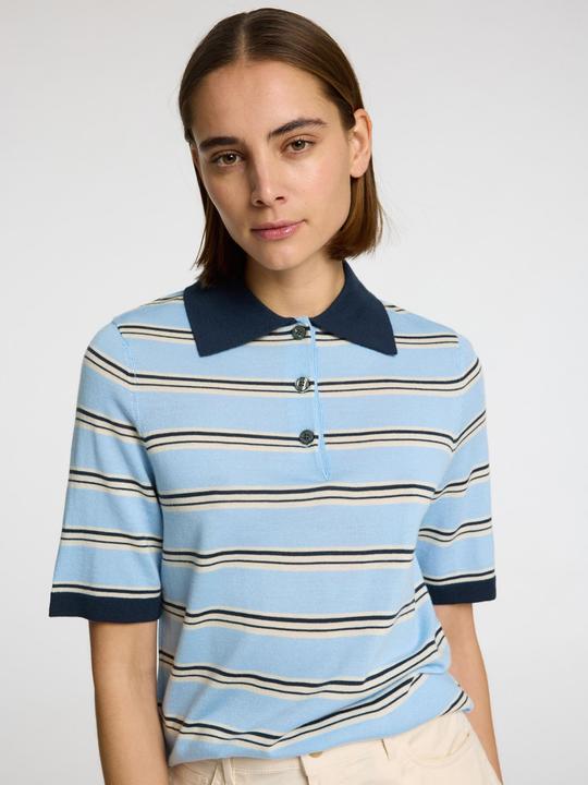 Actual product image Selected Homme 100% Merinowoll Polohemd aus Strick (XS)